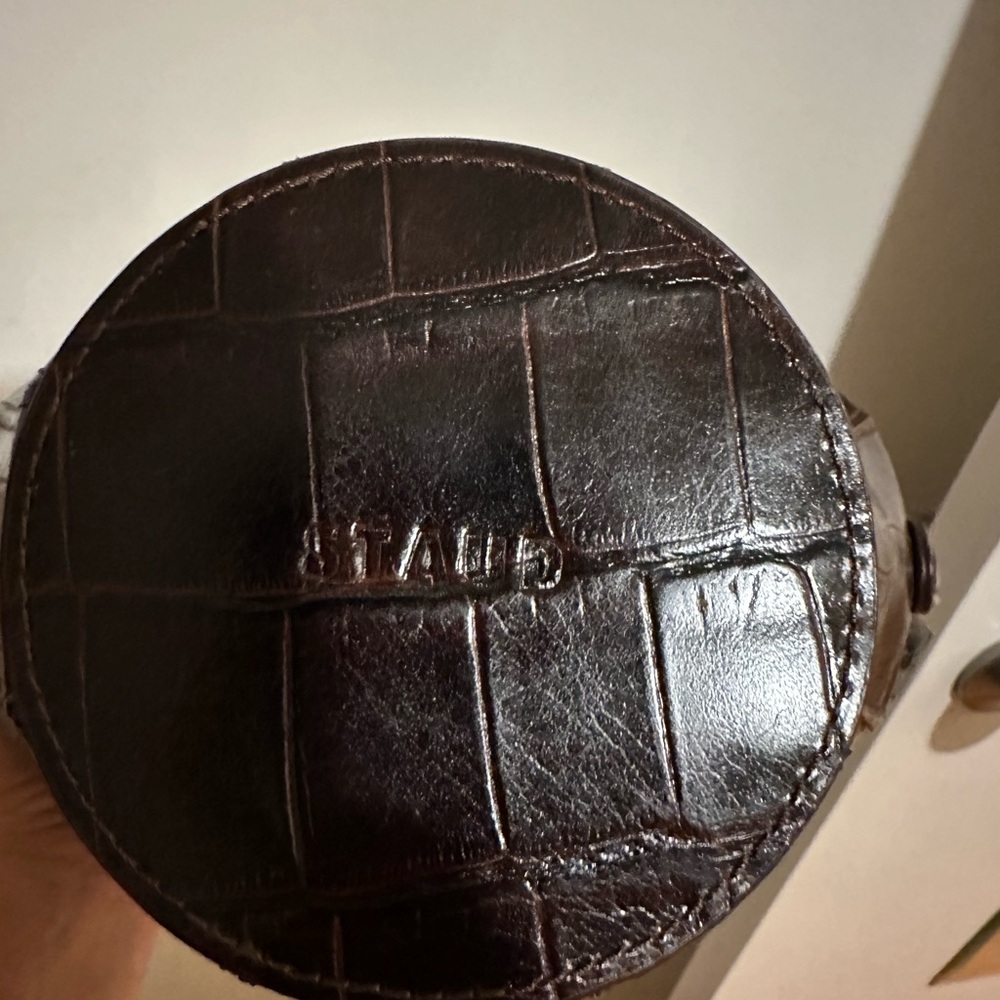 Staud Alice crocodile embossed handbag - Picture 13 of 14